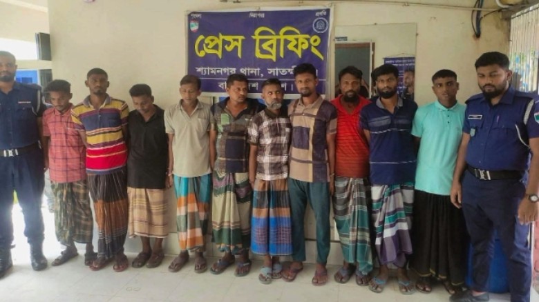 ‎সাতক্ষীরার শ্যামনগর থানা পুলিশের অভিযান